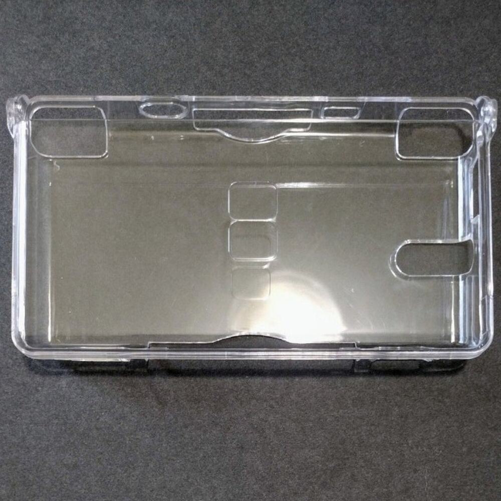 Case for Nintendo DS Lite NDSL Crystal Clear Snap-on shell - New Unused!